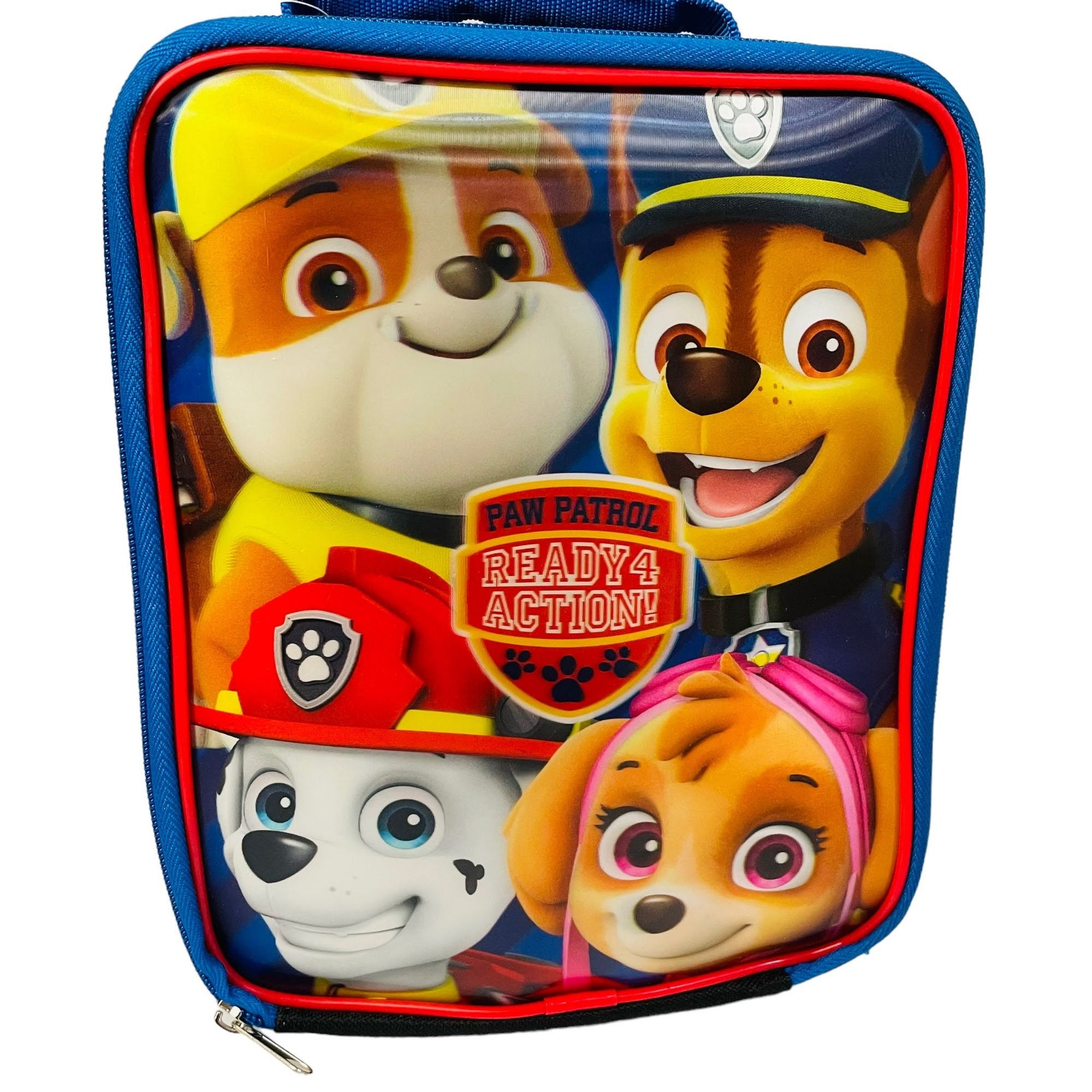 PAW Kids children Insulated 3D Lunch Bag Box And Drink Sport