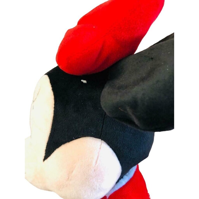 Disney Minnie Mouse Standing Stuffed Doll Plush Red Dress Toy Red 25" Toy Mice image 4