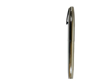 Stylo Plume Sheaffer Imperial Plaqué Or Motifs Diamond - Plume Or - Occasion Collection