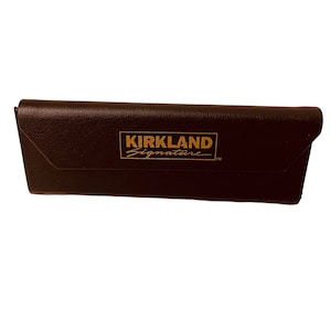 Kirkland Black Magnetic Foldable Eyeglasses/Sunglasses Case