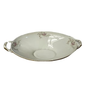 Havilalnd Limoges Round Vegetable Bowl Dish  Elite Works France 13 1/3" x 8"