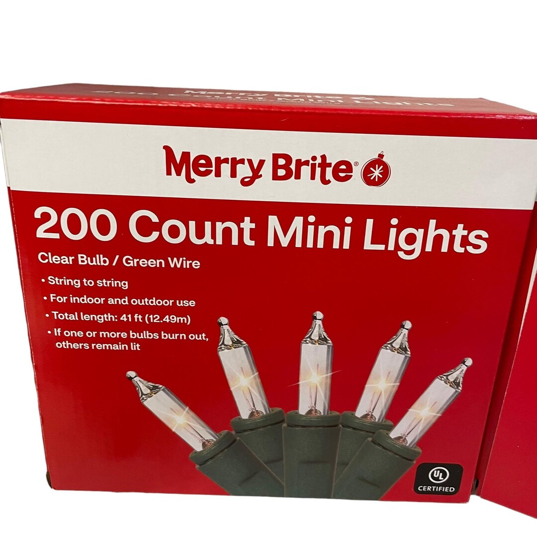 Merry Brite Christmas Lights 