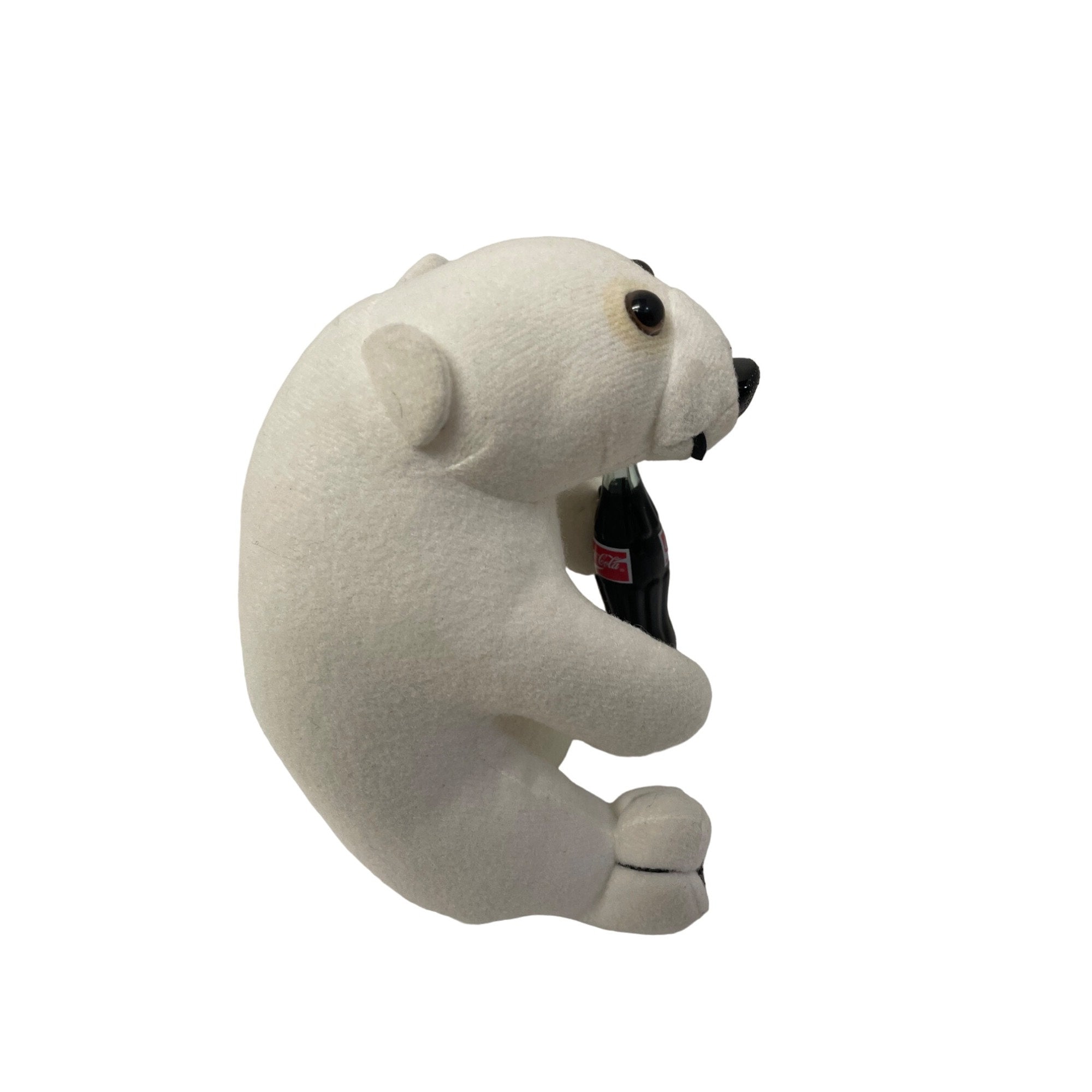 Peluche Ours Polaire Coca-Cola Collector Avec Gilet Et Montre De Poche – Édition Limitée HSN Exclusive 1995