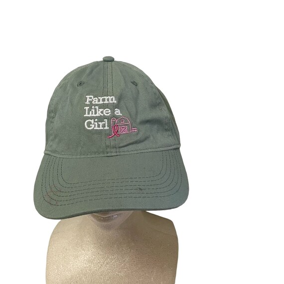 Farm girl embroidered cap Gem