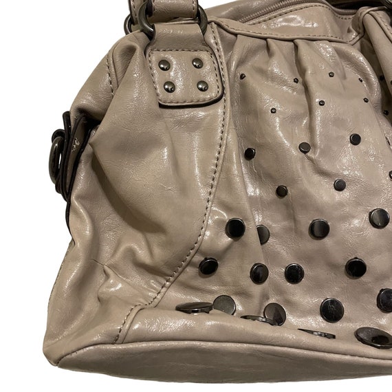 STYLE & CO Gray Beige Studded Synthetic Double St… - image 5