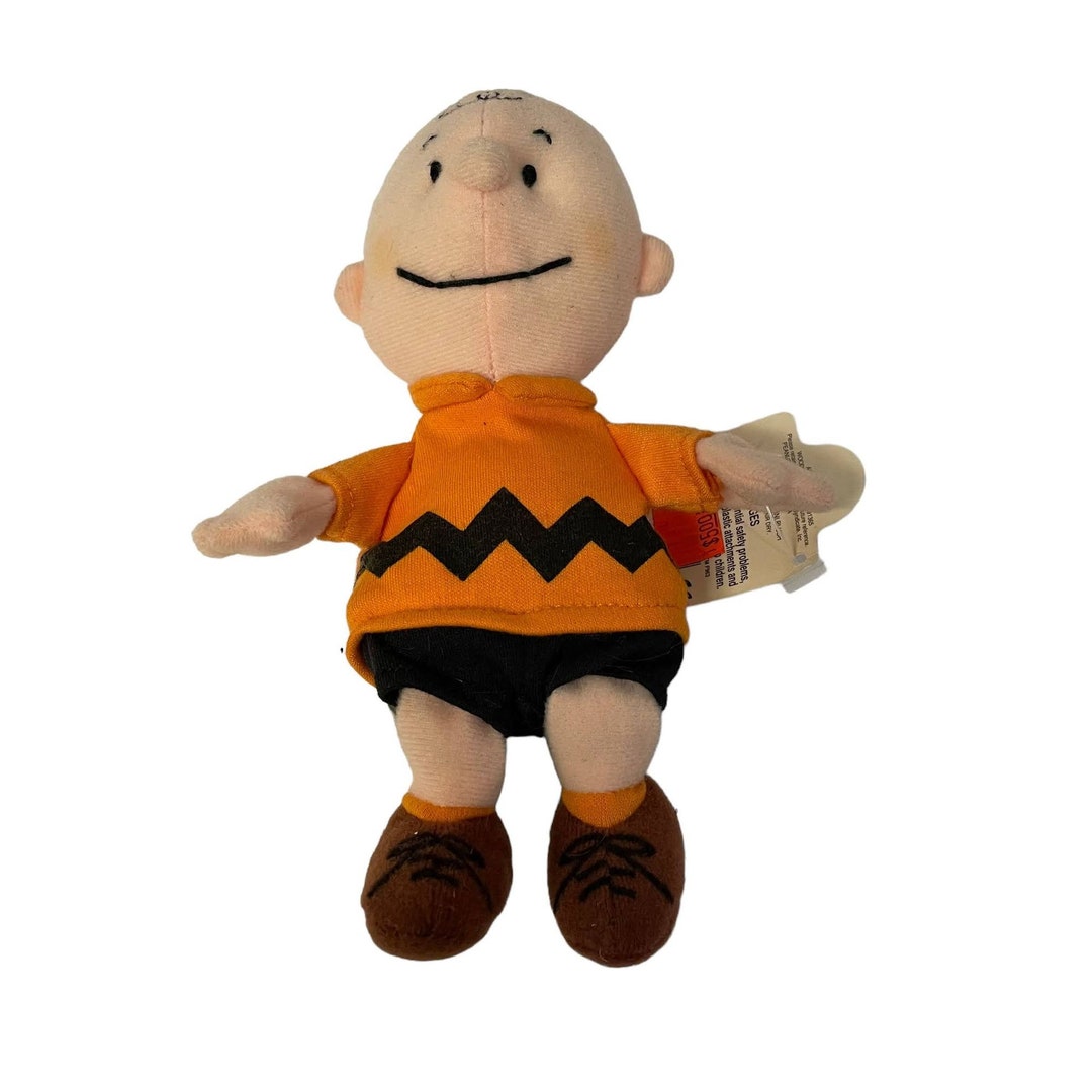 Peanuts Kohl's Cares Stuffed Animal Plush Toy Charlie Brown Orange