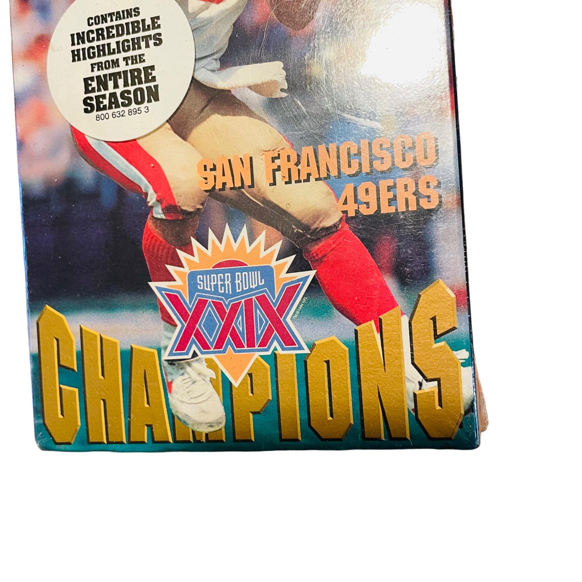 CHAMILLONAIRE『MIX TAPE MESSIAH』廃盤レア皿入手困難 Super Bowl XXIX Champions San Francisco 49ers VHS - Etsy