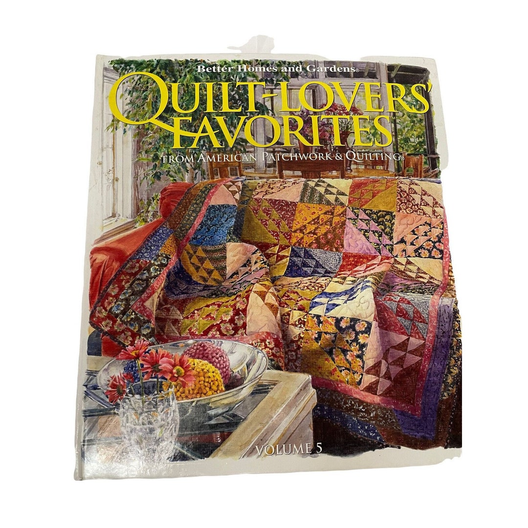 Better Homes Gardens Quiltlovers Favorites Volume Five Book Etsy