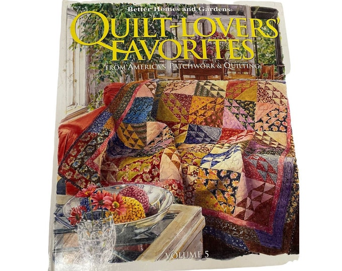 Better Homes Gardens Quiltlovers Favorites Volume Five Book Etsy
