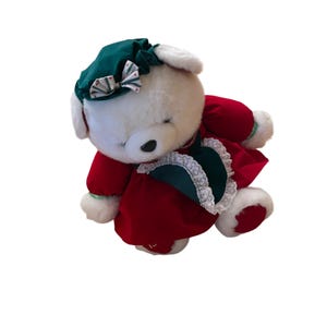 Osito de peluche Dakin Dream vintage de 1992 con traje de fiesta de 48 cm