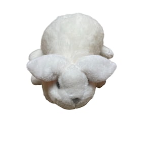 Chrisha Playful Plush Large  Rabbit Bunny Animal Stuffed Toy White 18&quot; x 12&quot;