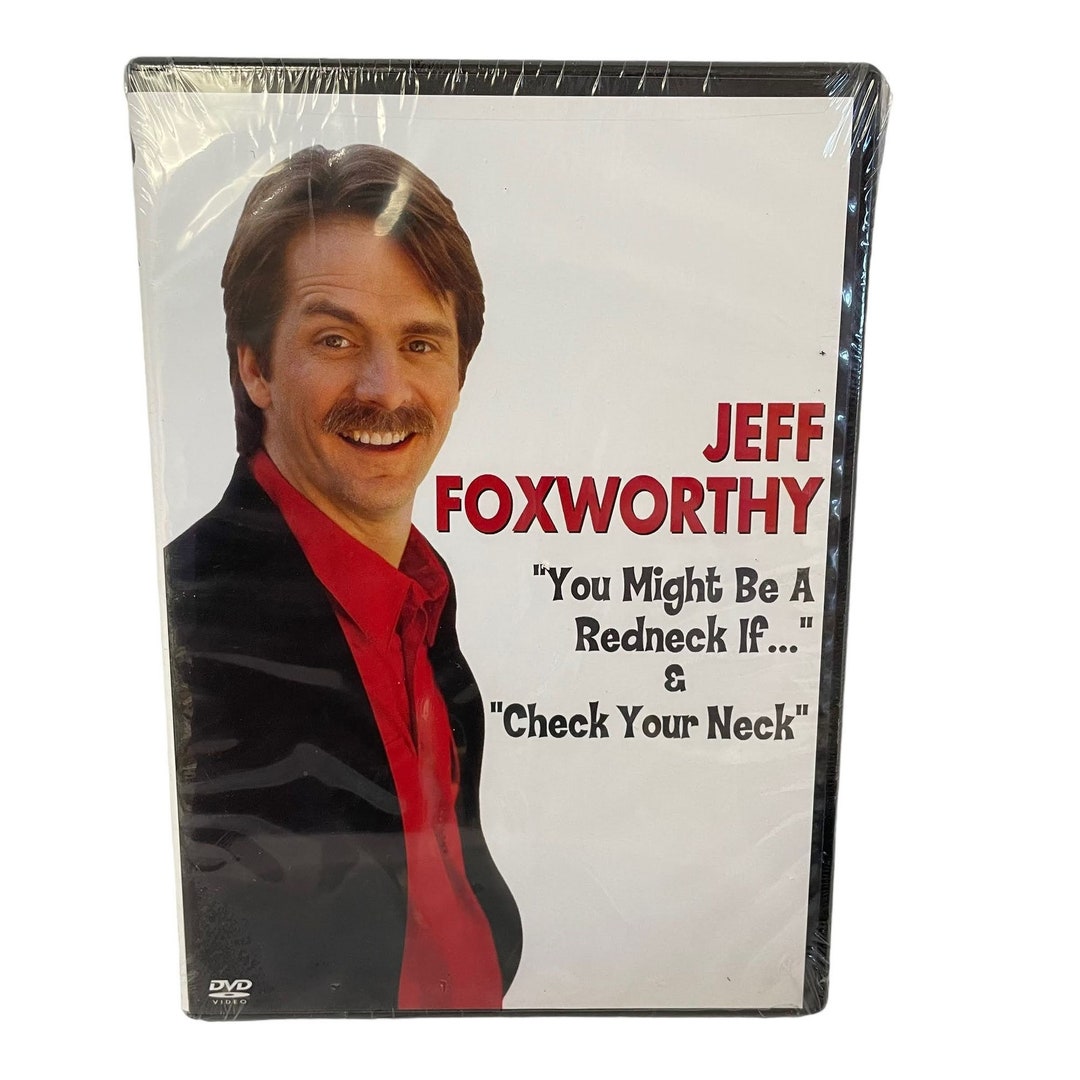 Jeff Foxworthy DVD Video Comedy You Might Be A Redneck If Check Yer