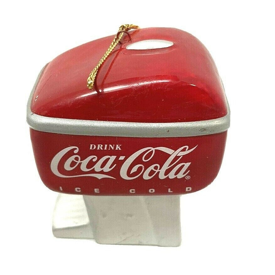 Coca Cola Spender Ornament Machine Heritage Collection 2 3/4 x 3 1