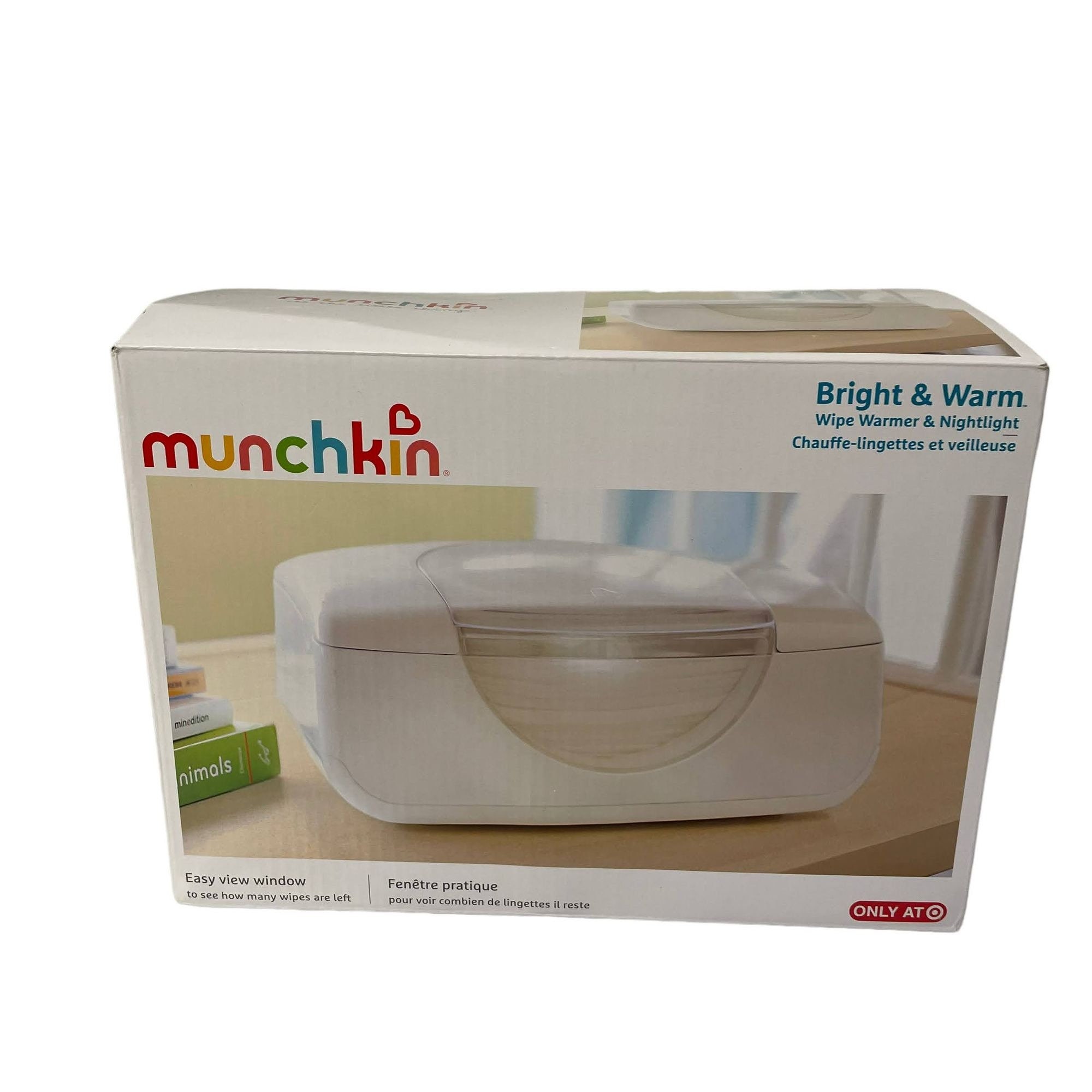 Munchkin Bright Warm Wipe Warmer Nightlight White Etsy Singapore