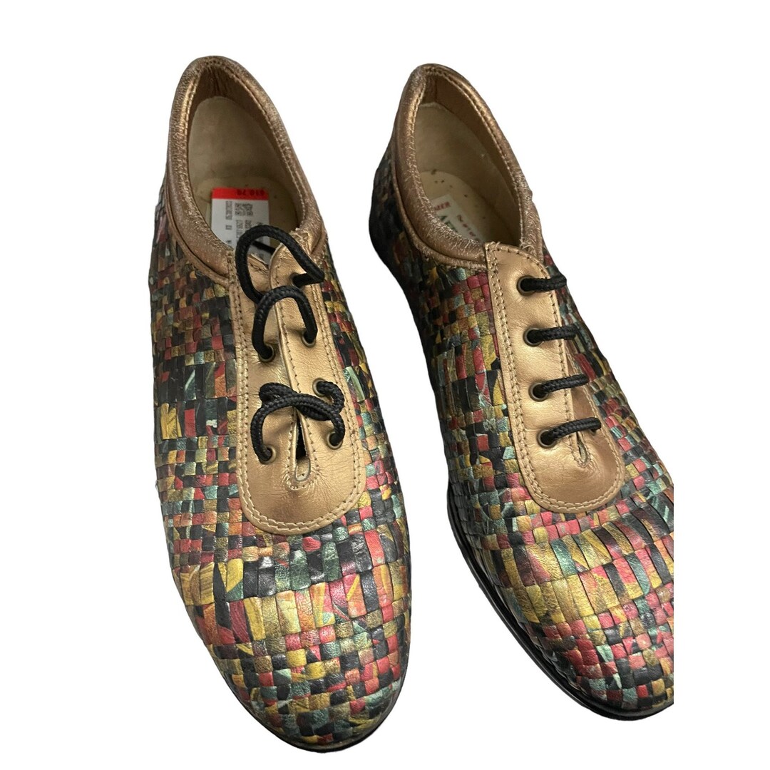 Aerogreen Summer Iridescent Woven Golf Shoes Stylish  display picture 3