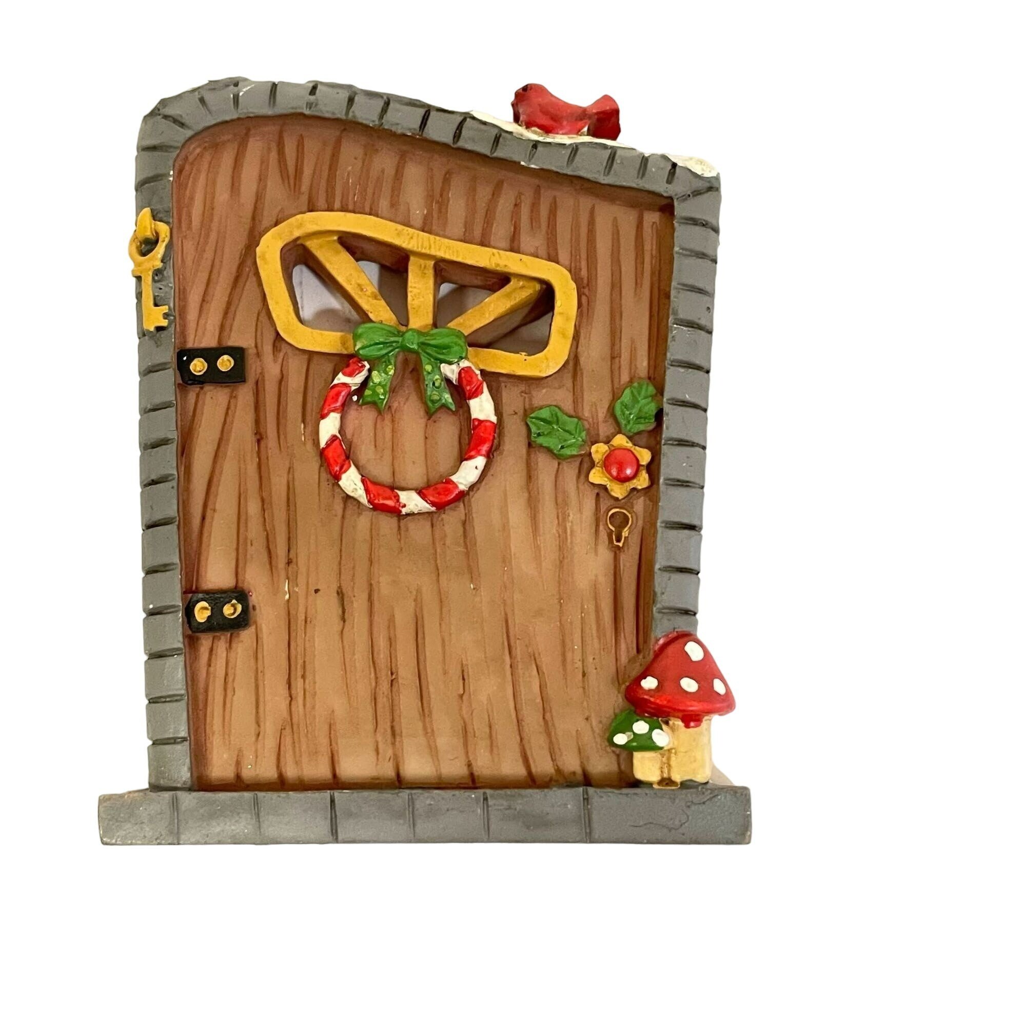 Collectible Elf Door Wall Decoration Figurine Candy Cane Christmas ...