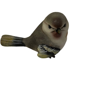 Collectible Decorative Bird Figurine Mini Green Wood Warblers Size 2.5&quot; H
