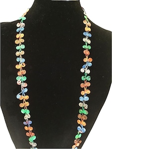 Womens Necklace Wire  Multi-colored Choker Delicate