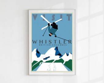 Whistler Poster Ski