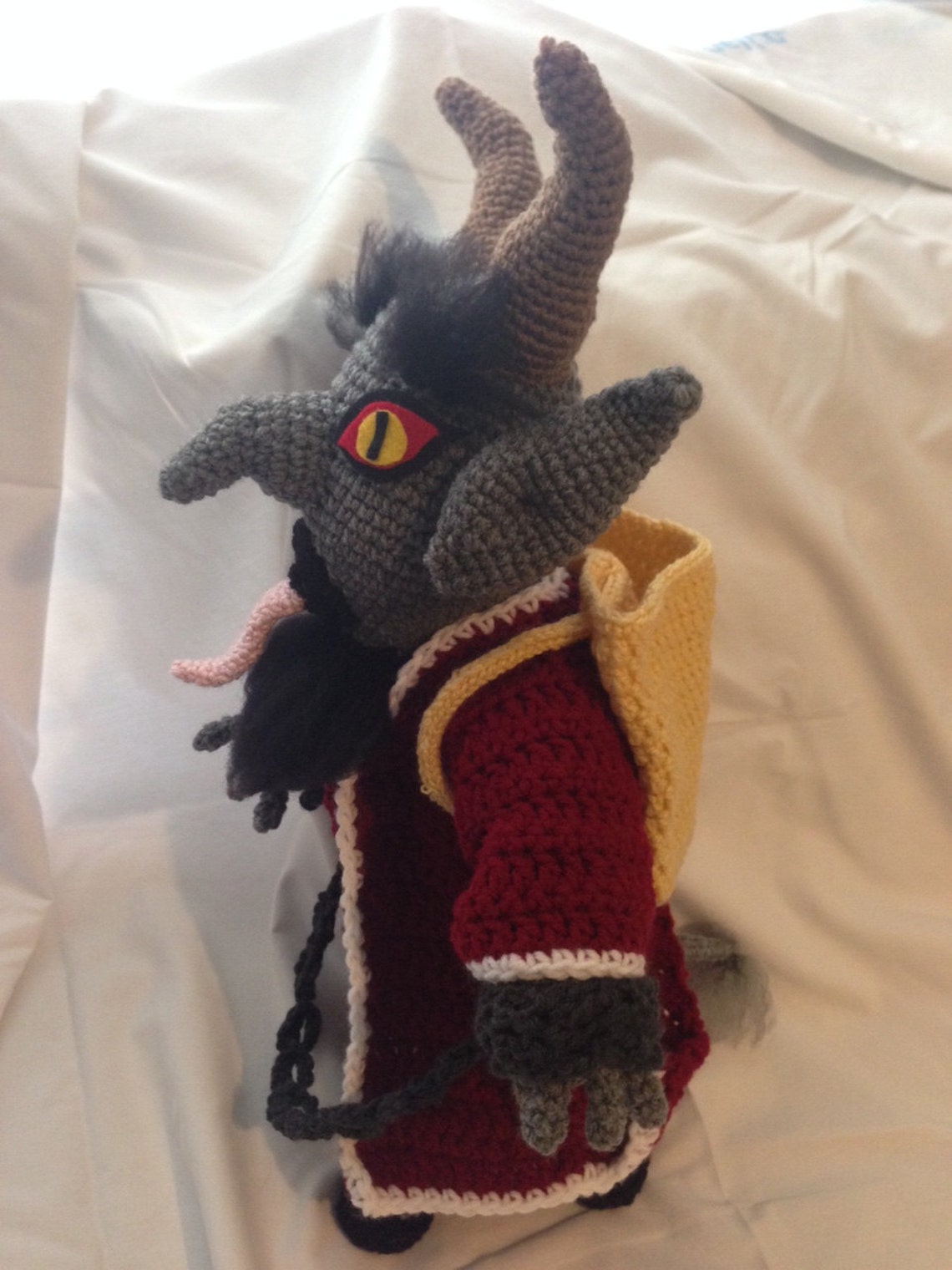 Krampus Print Pattern Backpack main image 0
