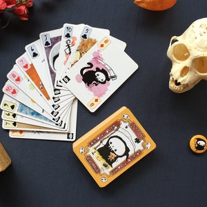 Lil' Reaper Playing Card and Oracle Art Deck - Fun and Unique - Great Gift