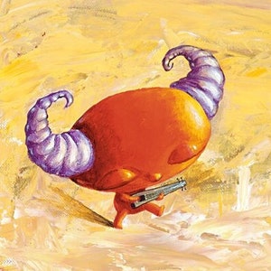 Troubadour - Stampa divertente di Imp musicale