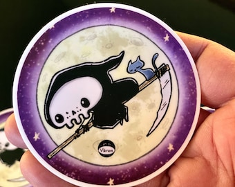 Witching Hour - Fun Lil' Reaper Vinyl Sticker