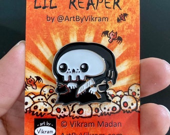 Lil’ Reaper Enamel Pin