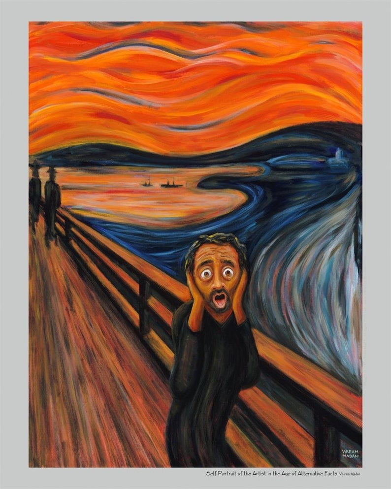 SCREAM Fun Autobiographical Print image 1