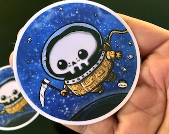 Astro-Reaper - Fun Lil' Reaper Vinyl Sticker