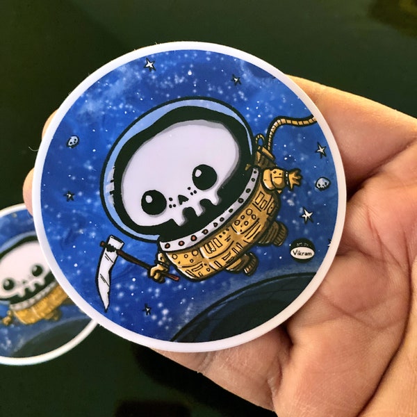 Astro-Reaper - Fun Lil' Reaper Vinyl Sticker