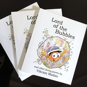 Award-Winning Book of Funny Poems: &#39;Lord of the Bubbles&#39; - Signed and Personalized