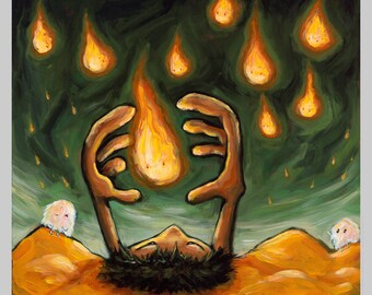 The Burning Up of Earthly Sense - Fun Print