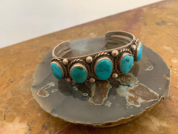 Impressive Vintage Native American Jewelry Navajo Thick Rope C Bird Sterling Silver Ring Old Impressive Vintage Native American Jewelry Navajo Thick Rope C Bird Sterling Silver Ring Old