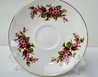 Queen Anne Pink Lilies with green foliage Saucer Orphan Replacement