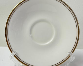 Royal Doulton Gold Concord Saucer Bone China H5049 Orphan Replacement