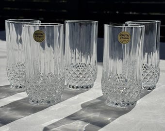 Cristal D’Arques Crystal Longchamp Highball Tumbler 150ML (Set of 5)