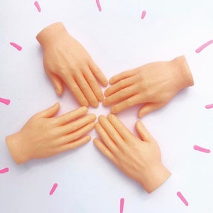 Mini Kleine Hände Fingerpuppen,10 Stück Winzige Hände Fingerpuppe