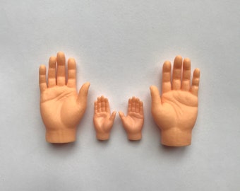 Tiny Hands for Tiny Hands, 3cm Pencil Topper, Finger Hands, Little