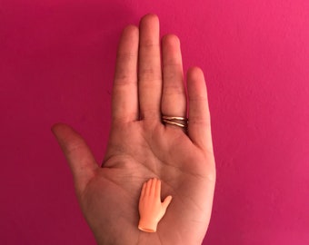 Tiny Hands for Tiny Hands, 3cm Pencil Topper, Finger Hands,  Little Hands, Hand Toys, Finger Puppets, Weird Gift, Funny Gift Ideas