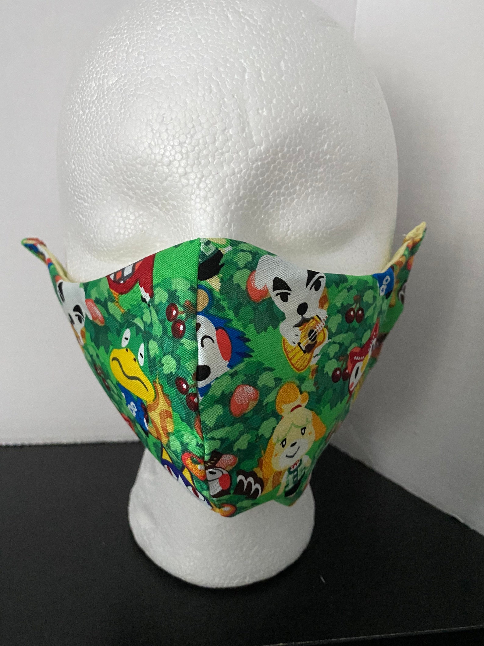 Animal Crossing reusable face mask Etsy
