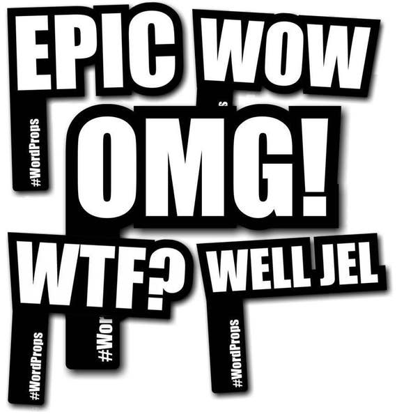 Epic #wordprops