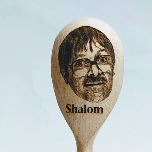 Jim Mark Heap Wooden Spoon Friday Night Dinners Hit on It | Etsy