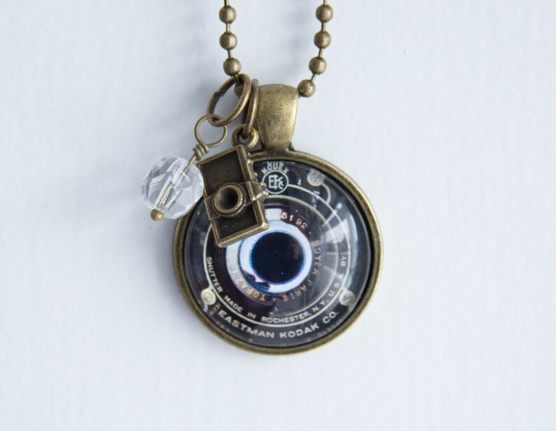 Camera Lens Necklace Photography Jewelry Gift For Etsy
