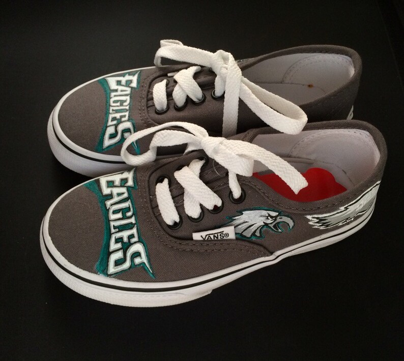 philadelphia eagles vans shoes