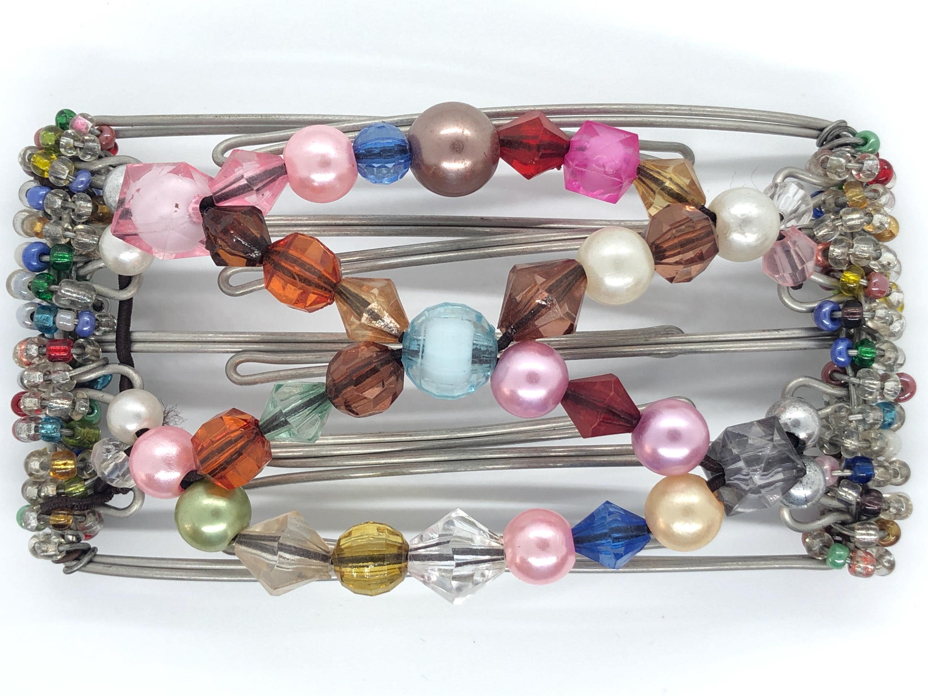 Butterfly Hair Clip available on our smallest 5 prongs stainless steel interlocking combs - Great for half up styles