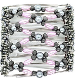 Butterfly Hair Clip Original Size Stainless Steel Interlocking Combs