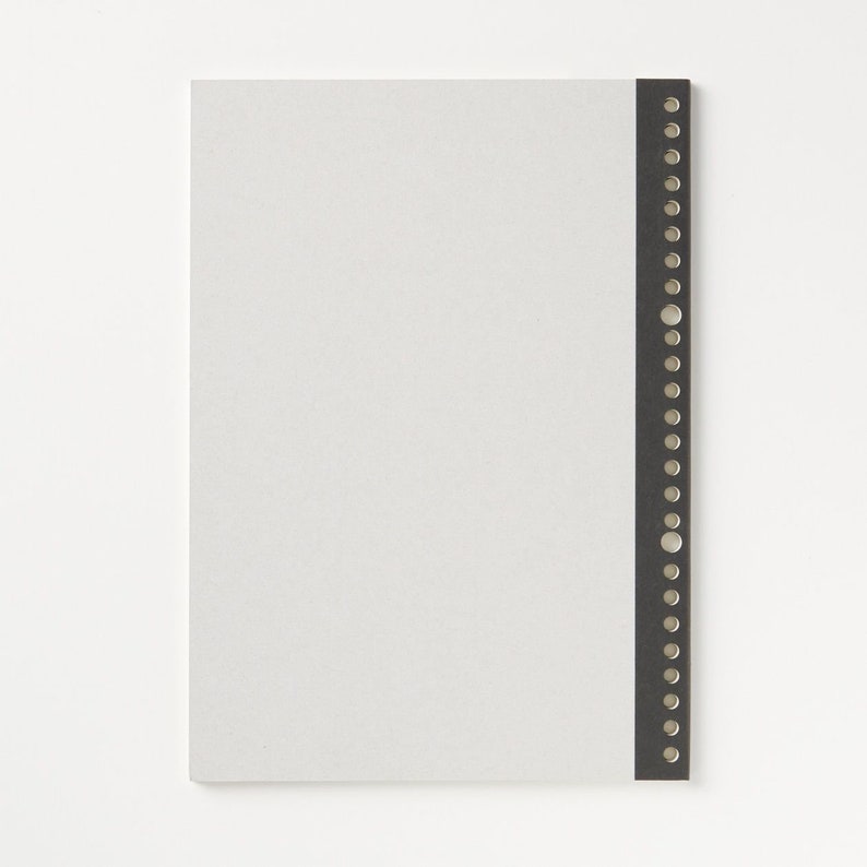 muji ruled filler paper loose leaf notepad b5 a4 a5 etsy
