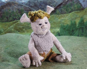 Ogre: Felted 20" collectible