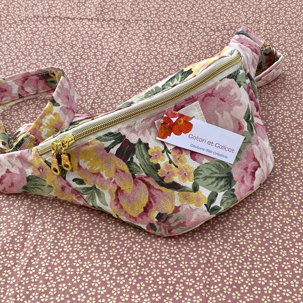 Sac banane taille standard - upcycling tote bag Sezane